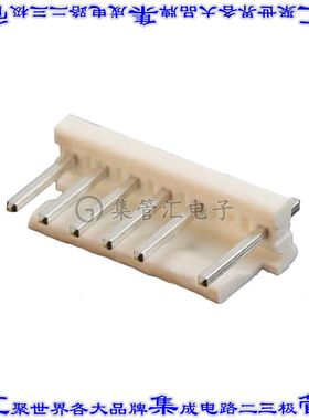 643464-5 针座连接器7POS接头3.96mm公形插针通孔直针锡