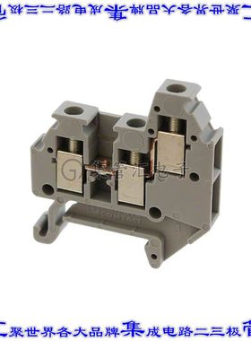 3001682 端子块连接器3POS馈通式4.2mm灰色14-30AWG