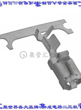 281828-2 快速连接器端子母头6.35mm压接11-13.5AWG