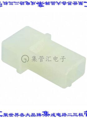 170924-1 矩形连接器外壳2POS插头5.08mm公形引脚天然色自由悬挂