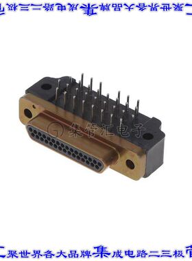 MDM-31PCBR-L56-F222 连接器31POS插头公引脚2排D-TYPE型面板安装