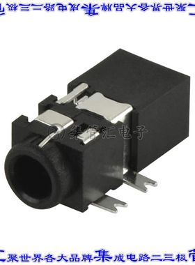 SJ2-2563C-SMT-TR 接插件连接器AUDIO JACK, 2.5 MM, RT, 3 CONDU