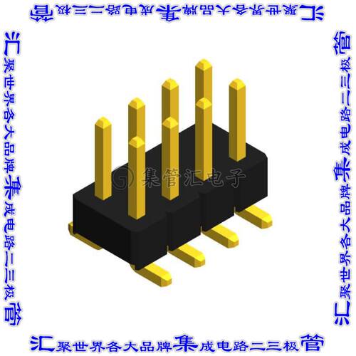 PHED-SS008G1ABONE-B300 针座连接器8POS接头2排2.54mm公形插针表