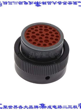 HDP26-24-35PN 圆形连接器35POS插头外壳用于公插针黑色自由悬挂