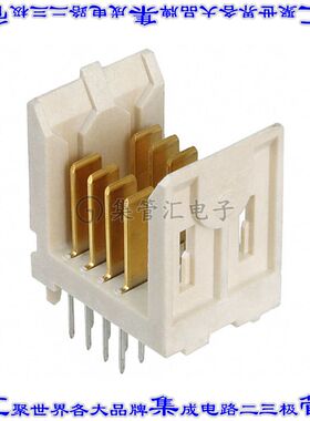 5536623-1 背板连接器8POS接头公型刀片4排6mm通孔天然色