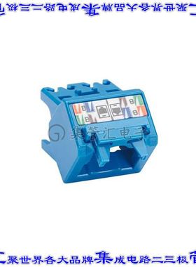 CJUDCAPBU-X 接插件连接器CAT6A UP/DOWN 45 DEGREE TG WIREC