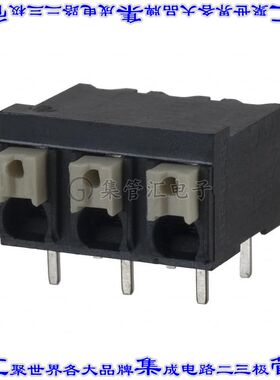 1824750000 线对板连接器3POS接线端子5mm通孔水平带板