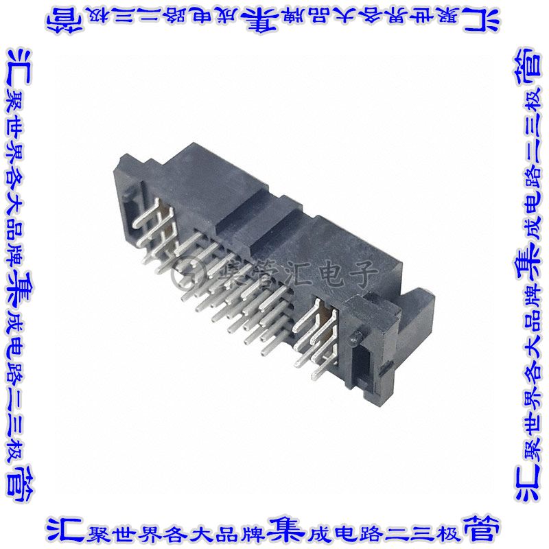 MPSC-01-24-01-7.70-01-L-V 针座连接器26(24+2电源)插座4排叉状