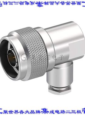R161157000 同轴连接器N型插头公引脚焊接50欧姆自由悬挂直角