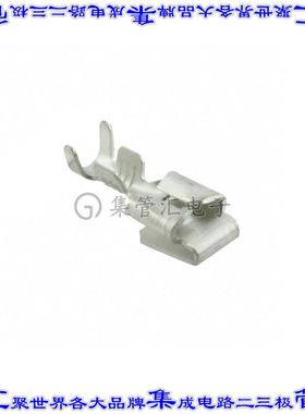 63646-2 快速连接器端子母型和公型4.75mm压接16-20AWG