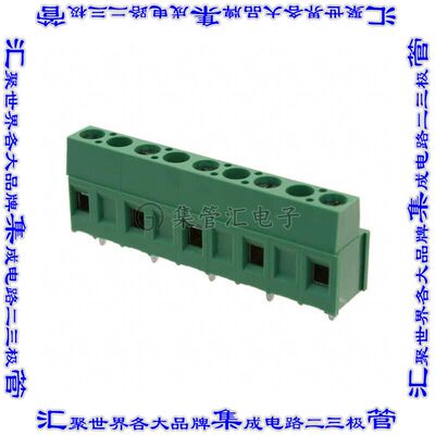 282843-5 连接器接插件TERM BLK 5P SIDE ENT 10.16MM PCB