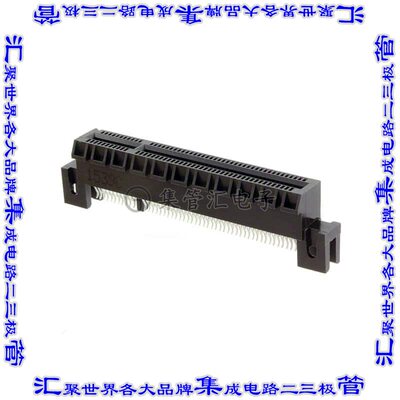 G630H9812248EU 卡边缘连接器98POS母头2排1mm黑色镀金