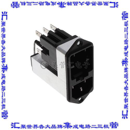 CEC0.6100.151 电源接入连接器3POS插座公插片模块IEC320-C14面板