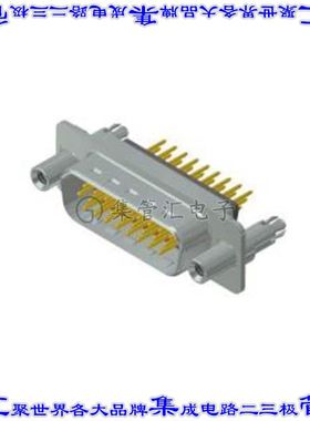 163A17059X 连接器26POS插头公引脚3排D-Sub高密度通孔