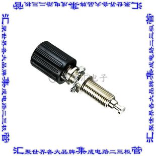 KNURLED 接插件连接器CONN POST BLACK BIND CT2234