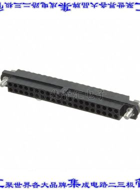 M80-4134098 矩形连接器外壳40POS插座2排2mm母形插口黑色自由悬