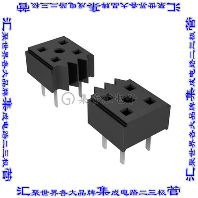 CLT-105-03-L-D 针座连接器10POS插座2排2mm母形插口通孔直针镀金
