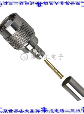 122408RP 同轴连接器RP-TNC插头母形插口压接50欧姆自由悬挂