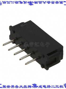 M80-8520542 针座连接器5POS接头2mm公形插针通孔直针镀金