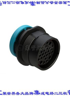 AHDP04-24-27SR-BRA 圆形连接器27POS插座外壳用于母插口黑色面板