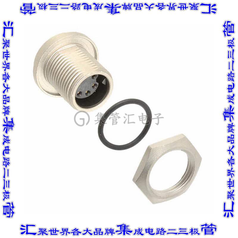 SF7282-6SG-3ES 圆形连接器6POS插座母插口焊杯镀金面板安装