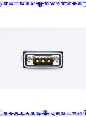 CDFS3W3103L411 连接器3(电源)插头公引脚D-Sub组合式面板安装