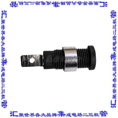 BU-P72922-0 接插件连接器CONN TIP JACK QUICK CONNECT BLK