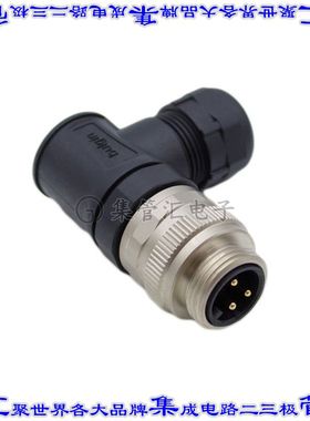 PXPTPU78RAM03ASTM22 圆形连接器3POS插头公引脚螺钉镀金自由悬挂