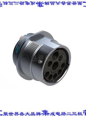 AHDBM04-24-91PR 圆形连接器9POS插座外壳用于公插针黑色面板安装