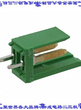 280609-2 针座连接器2POS接头3.96mm公形插针通孔直针镀金