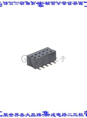 CSCC211-0502A001C1AF 针座连接器10POS接头2排1mm母形插口表贴SM
