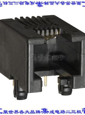 87180-066LF 接插件连接器CONN MOD JACK 6P6C R/A UNSHLD