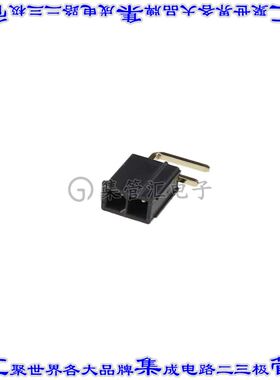 10131318-0212100LF 针座连接器2POS接头2排公形插针通孔直角镀金