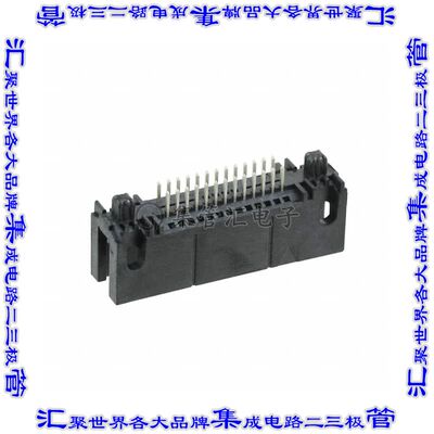 81026-600203-RB 针座连接器26POS接头2排1.27mm公形插针通孔直针