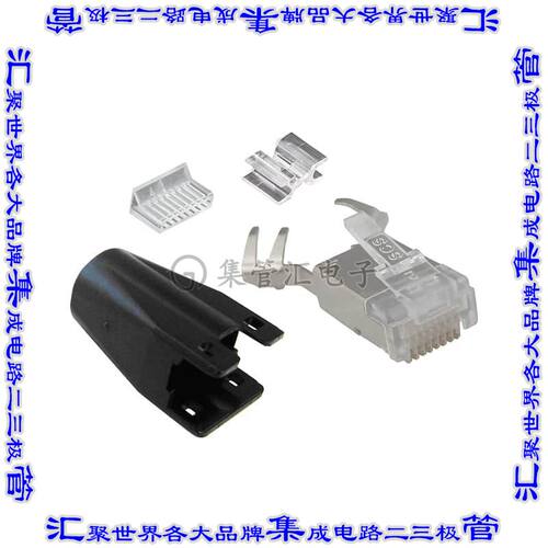 SS-39200-085 接插件连接器CONN MOD PLUG CAT6A 8P8C SHLD