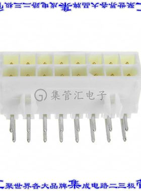 1-770974-1 针座连接器16POS接头2排4.14mm公形插针通孔直角镀金