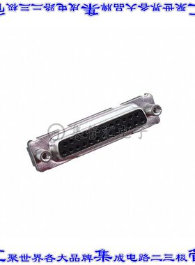 D25S24B4GV00LF 连接器25POS插座母插口2排D-Sub通孔