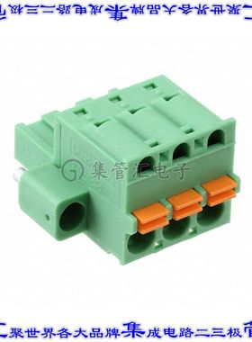 1796005 端子块连接器3POS插头母插口5.08mm绿色自由悬挂