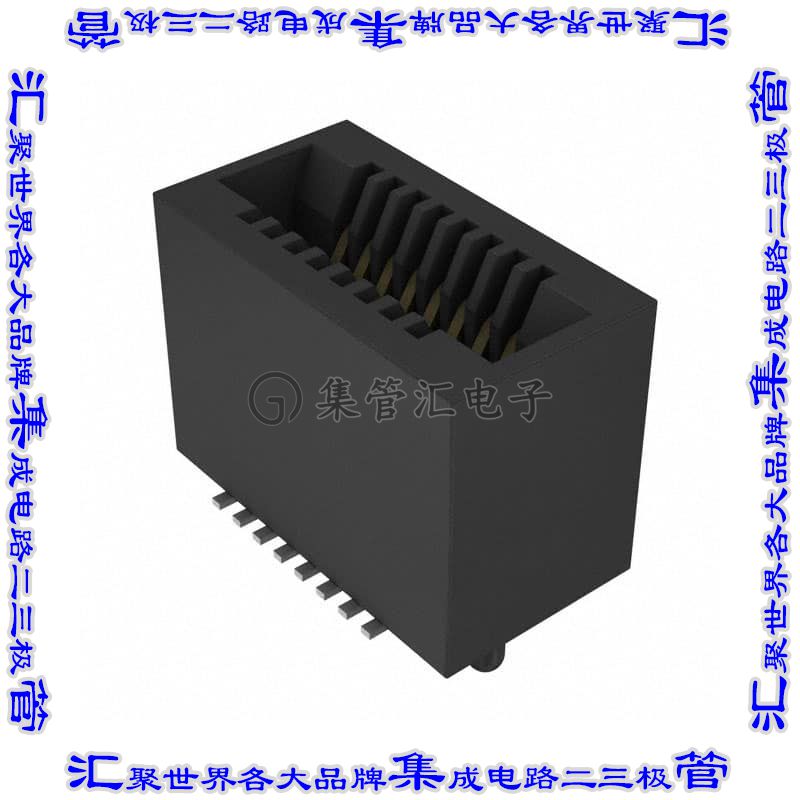 MEC1-108-02-S-D-NP-A-K-TR 卡边缘连接器16POS母头2排1mm黑色镀