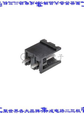 395210002 0395210002端子块连接器2POS接头公引脚带罩5mm黑色垂