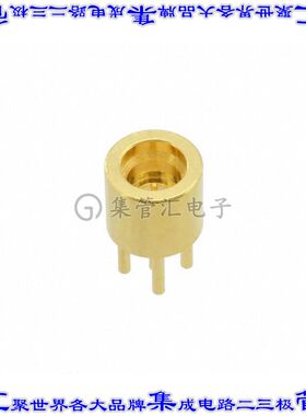 SMP-FS-LDPCT 同轴连接器SMP插孔公引脚焊接50欧姆通孔