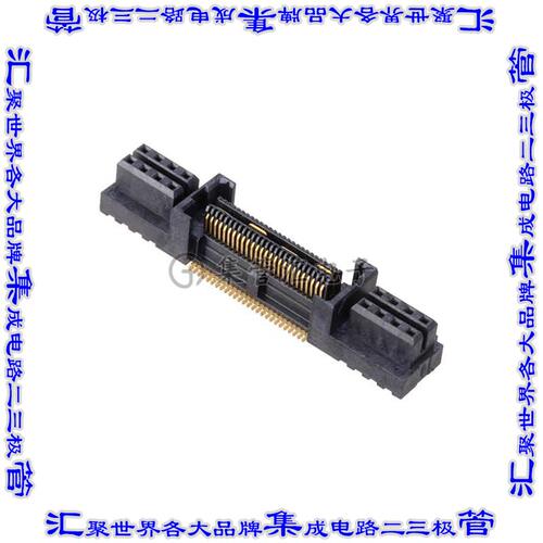 QFS-026-04.25-H-D-PC8 板对板连接器68(52+16电源)插座中央带触