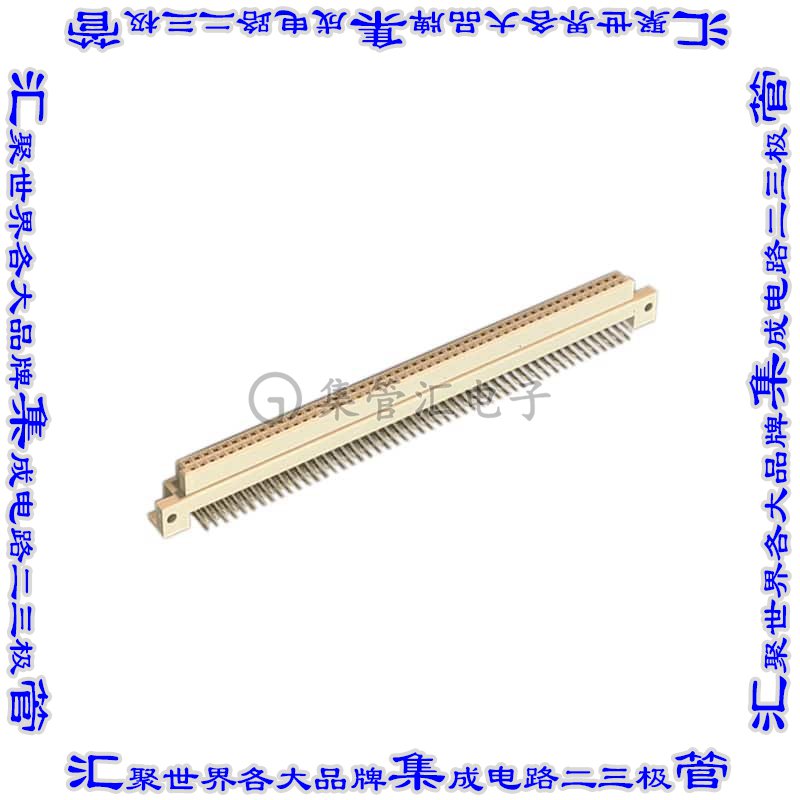 PCN13-100S-2.54DS(71) 接插件连接器CONN DIN RCPT 100POS PCB R