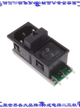 6424.0151.30 电源接入连接器3POS插座公插片模块IEC320-C14面板