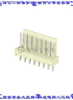 CI3104P1V00-NH 针座连接器4POS接头2.54mm公形插针通孔直针锡