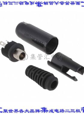 L712ACF 接插件连接器DC POWER JACK, IN-LINE, 2.5MM, L