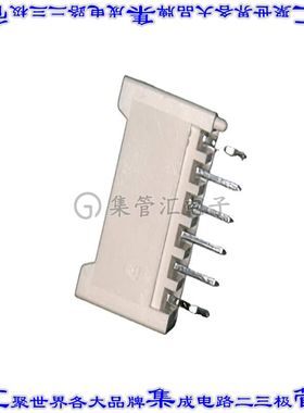 SJA20-06WSB 针座连接器6POS接头2mm公形插针通孔直针锡