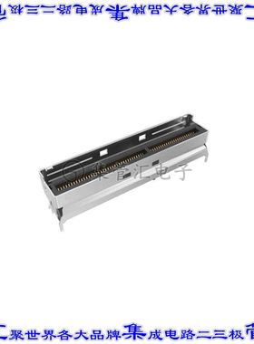 G98V14322HR 卡边缘连接器124POS母头2排0.6mm黑色镀金