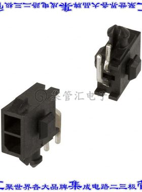 3-794618-2 针座连接器2POS接头2排公形插针通孔直角锡