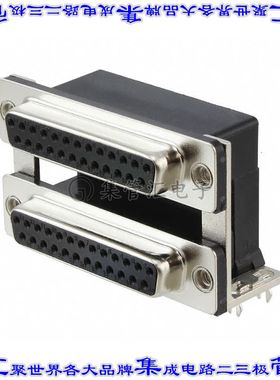 ASUB-277-25TP26 连接器25,25插座母插口D-TYPE型通孔直角